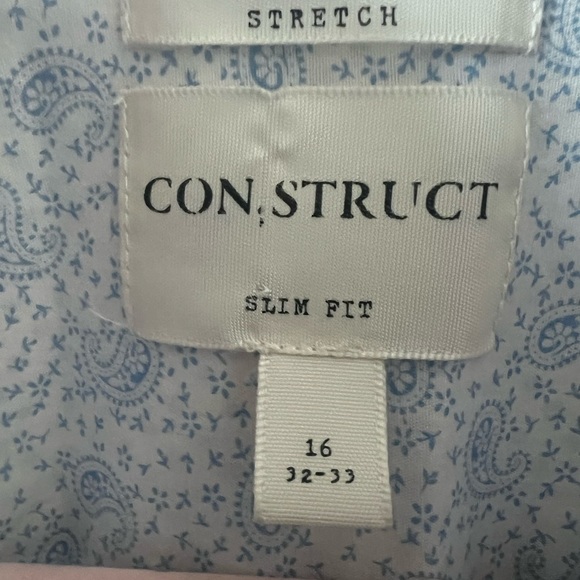 White Casual Button Down Shirt with Long Sleeves - Picture 6 of 11